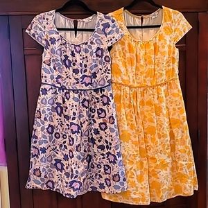 Boden linen dresses. Size US 6 R and 6 T